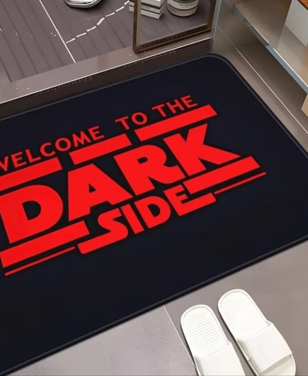 Star Wars Welcome to the Dark Side Bathroom rug Mat Washable